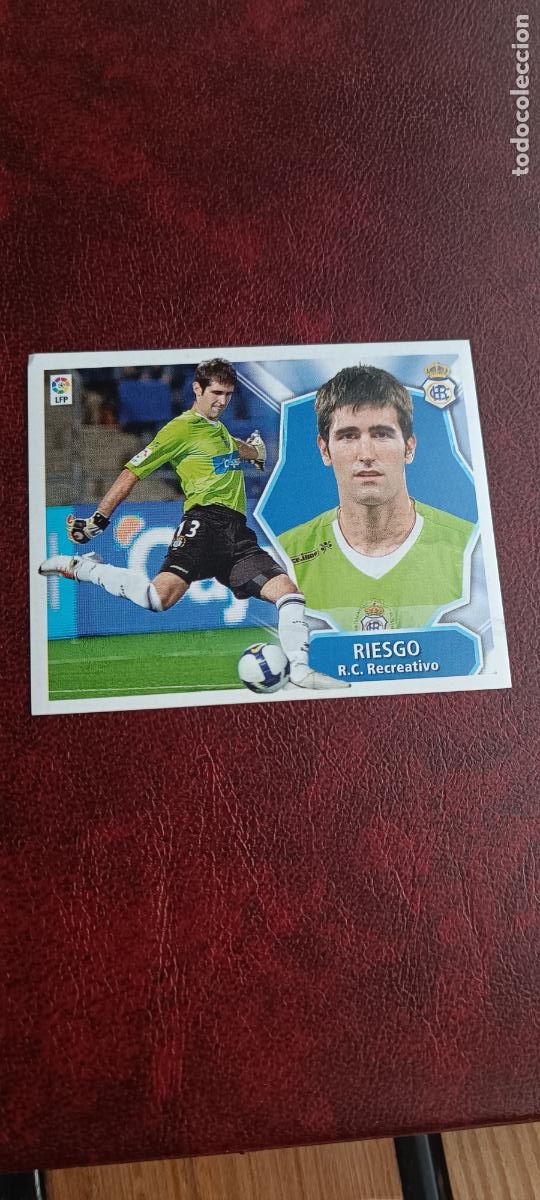 Cromos de F&uacute;tbol: ED. ESTE 08-09 COLOCA RIESGO (HUELVA) SIN PEGAR