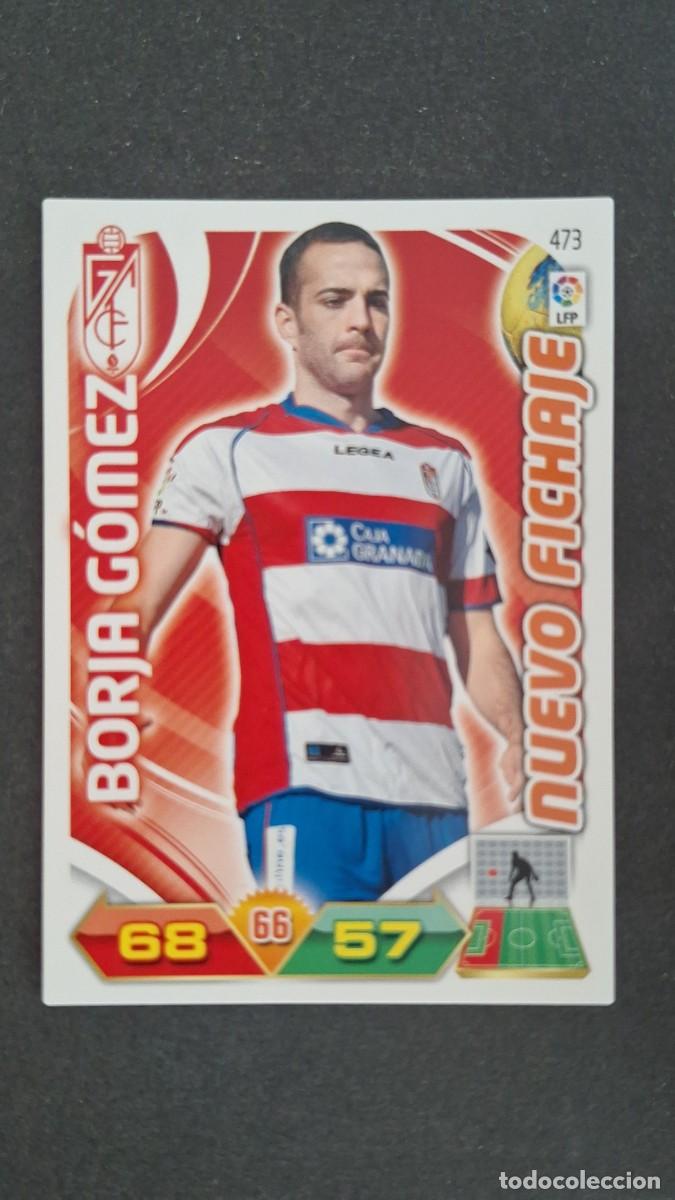 Cromos de F&uacute;tbol: L2 BORJA GOMEZ GRANADA C. F. 473 NUEVO FICHAJE PANINI ADRENALYN XL LIGA 2011/2012 11 12
