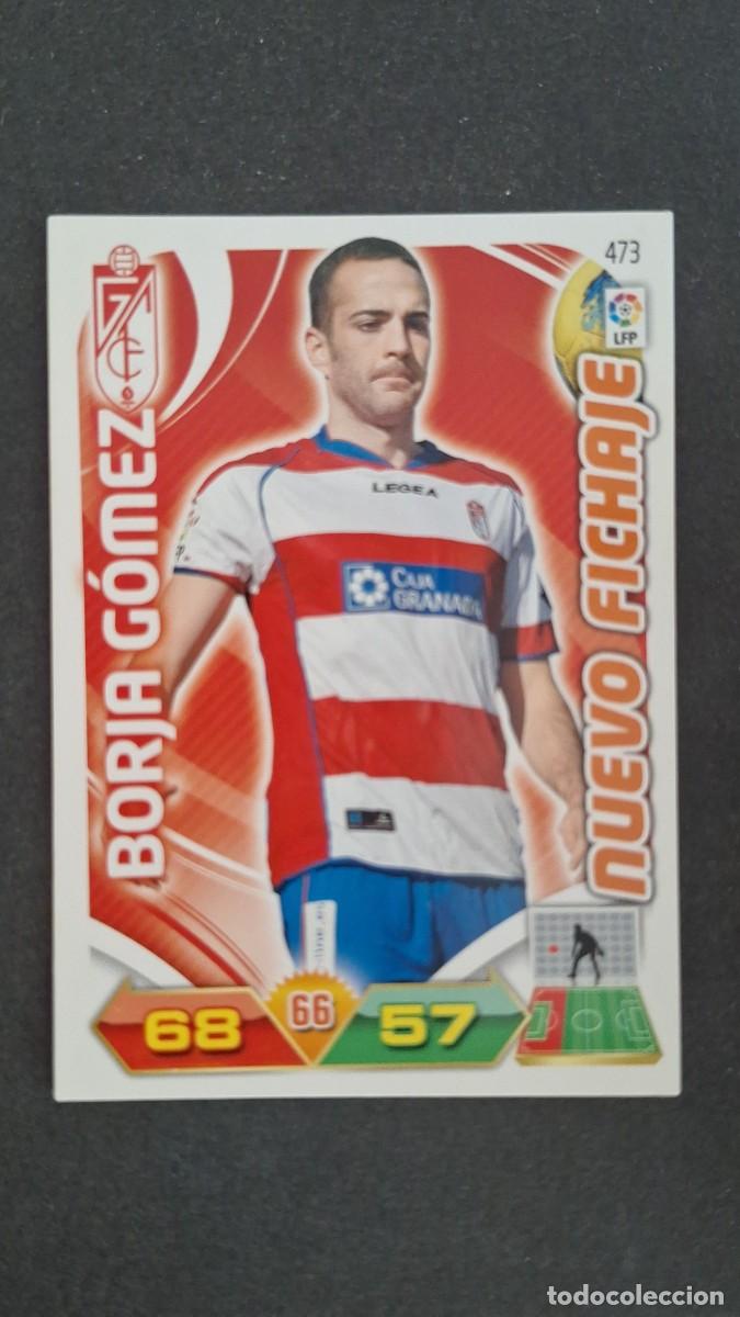 Cromos de F&uacute;tbol: L2 BORJA GOMEZ GRANADA C. F. 473 NUEVO FICHAJE PANINI ADRENALYN XL LIGA 2011/2012 11 12