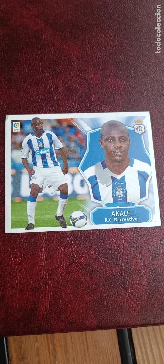 Cromos de F&uacute;tbol: ED. ESTE 08-09 COLOCA AKELE (HUELVA) SIN PEGAR