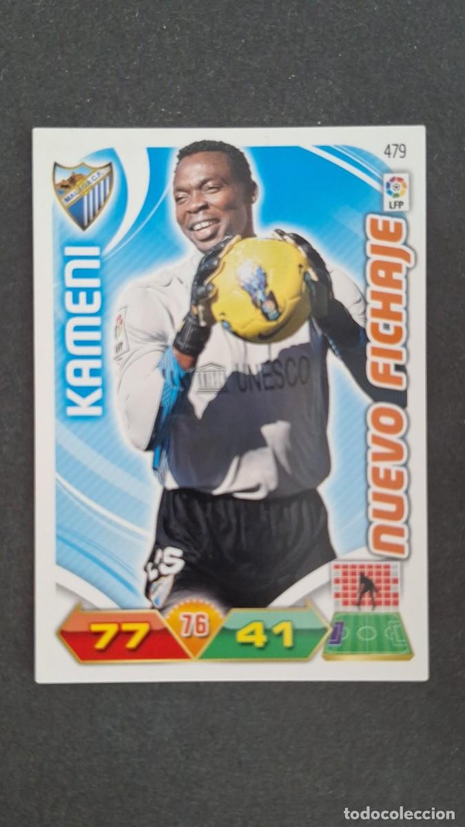 Football Stickers: L2 KAMENI MALAGA C. F. 479 NUEVO FICHAJE PANINI ADRENALYN XL LIGA 2011/2012 11 12