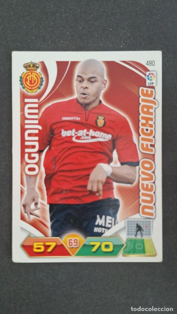 Football Stickers: L2 OGUNJIMI R. C. D. MALLORCA 480 NUEVO FICHAJE PANINI ADRENALYN XL LIGA 2011/2012 11 12