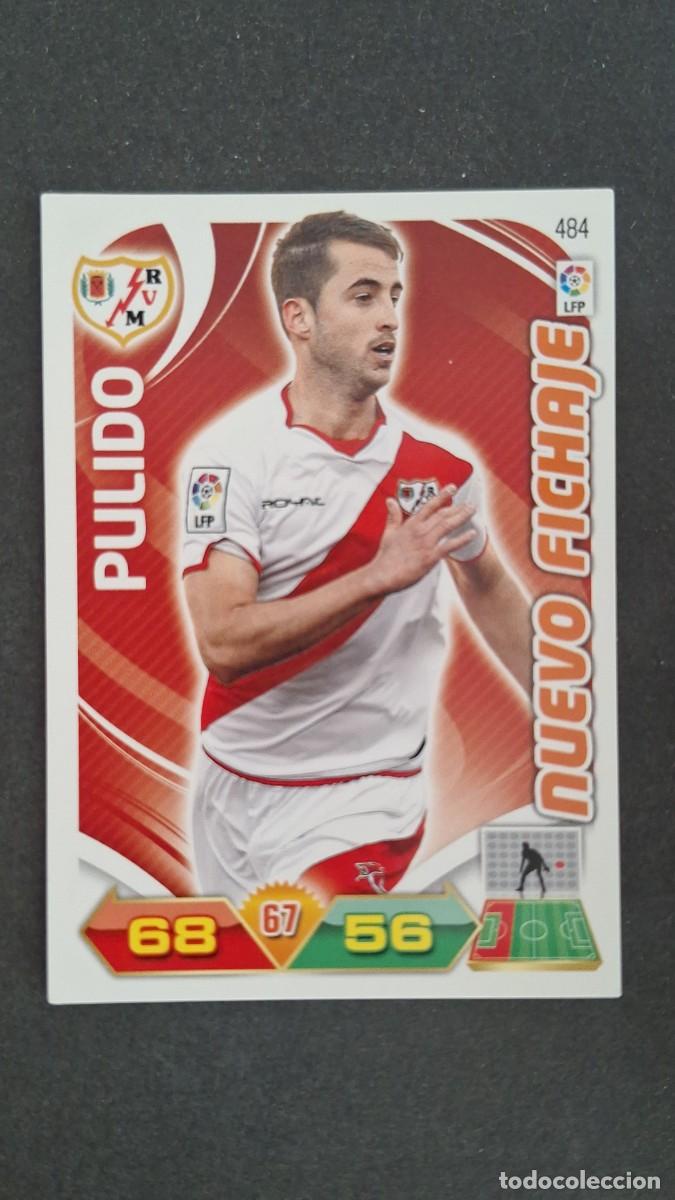 Cromos de F&uacute;tbol: L2 PULIDO RAYO VALLECANO 484 NUEVO FICHAJE PANINI ADRENALYN XL LIGA 2011/2012 11 12
