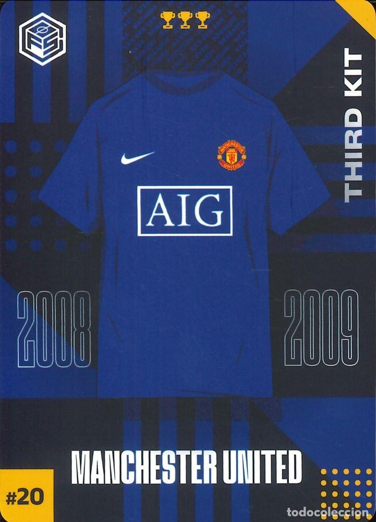 Cromos de F&uacute;tbol: FUTBOL - 2024 - CAMISETAS FUTBOL SORPRESA - 20 - MANCHESTER UNITED - RETRO COLLECTION