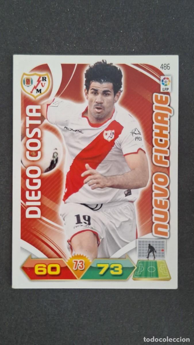 Football Stickers: L2 DIEGO COSTA RAYO VALLECANO 486 NUEVO FICHAJE PANINI ADRENALYN XL LIGA 2011/2012 11 12