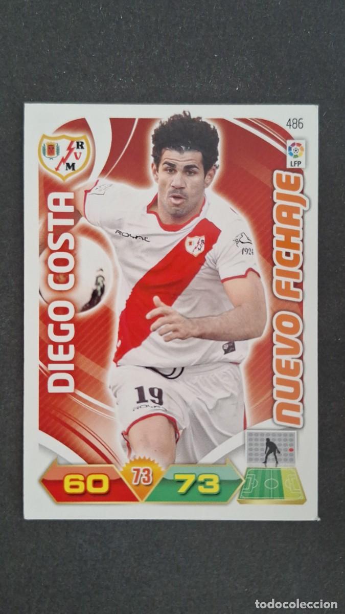 Football Stickers: L2 DIEGO COSTA RAYO VALLECANO 486 NUEVO FICHAJE PANINI ADRENALYN XL LIGA 2011/2012 11 12