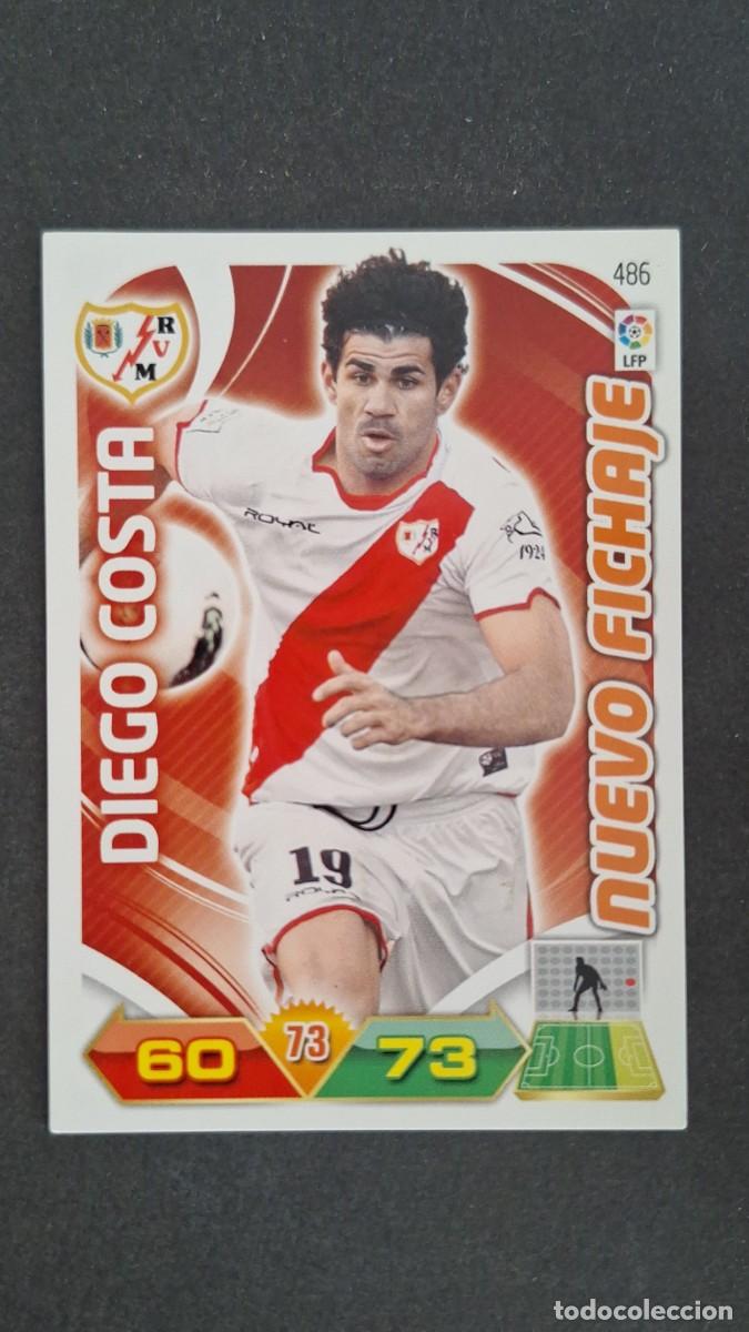 Football Stickers: L2 DIEGO COSTA RAYO VALLECANO 486 NUEVO FICHAJE PANINI ADRENALYN XL LIGA 2011/2012 11 12