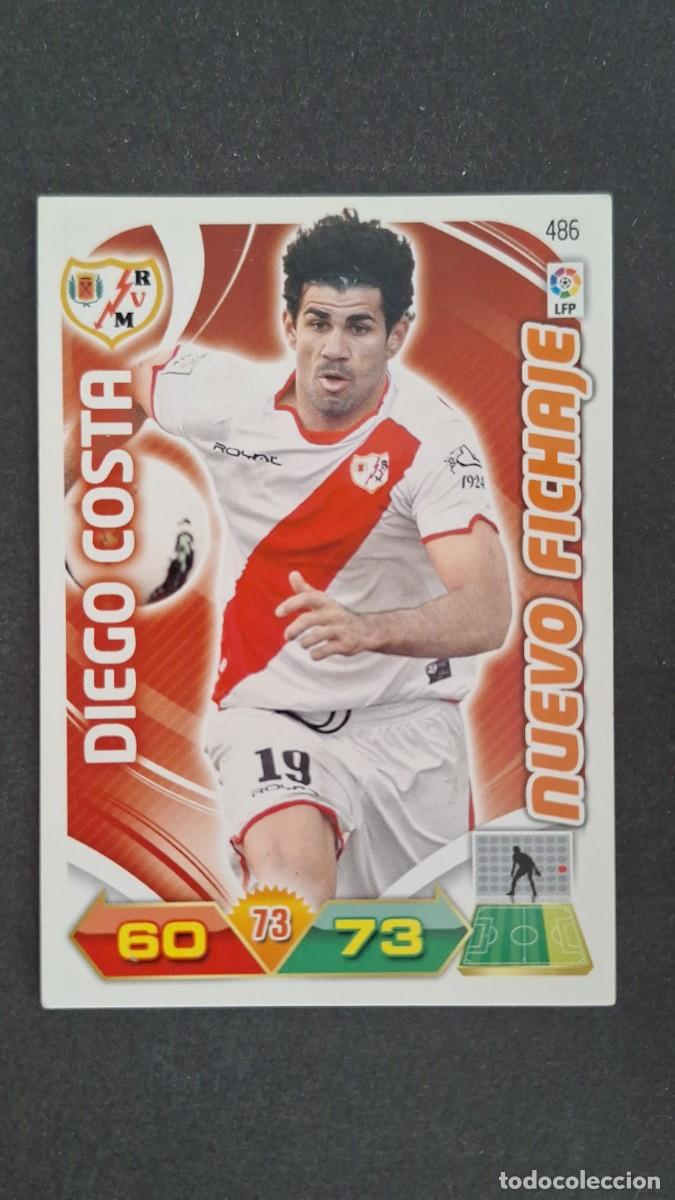 Football Stickers: L2 DIEGO COSTA RAYO VALLECANO 486 NUEVO FICHAJE PANINI ADRENALYN XL LIGA 2011/2012 11 12