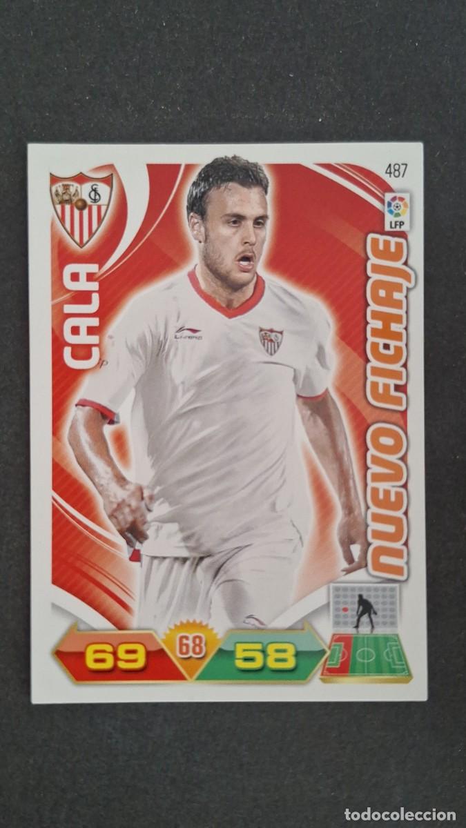 Cromos de F&uacute;tbol: L2 CALA SEVILLA F. C. 487 NUEVO FICHAJE PANINI ADRENALYN XL LIGA 2011/2012 11 12