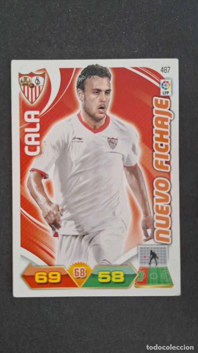 Cromos de F&uacute;tbol: L2 CALA SEVILLA F. C. 487 NUEVO FICHAJE PANINI ADRENALYN XL LIGA 2011/2012 11 12