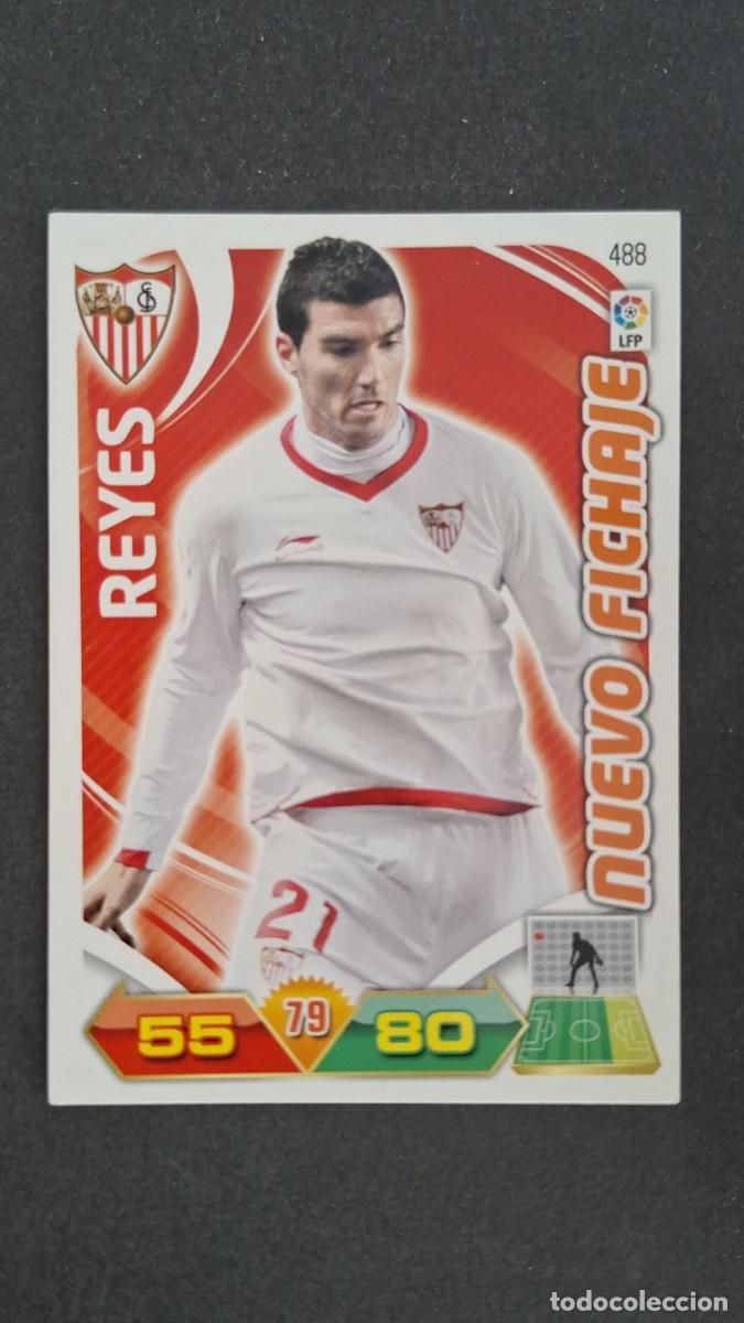 Cromos de F&uacute;tbol: L2 REYES SEVILLA F. C. 488 NUEVO FICHAJE PANINI ADRENALYN XL LIGA 2011/2012 11 12