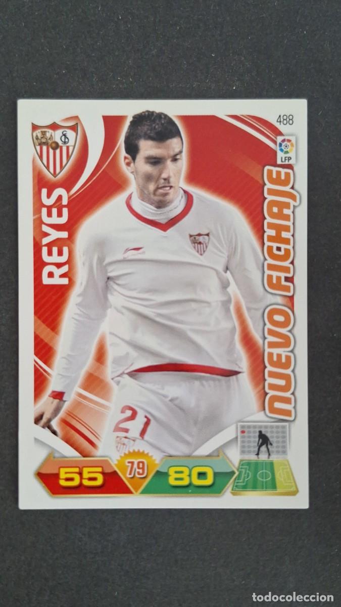 Cromos de F&uacute;tbol: L2 REYES SEVILLA F. C. 488 NUEVO FICHAJE PANINI ADRENALYN XL LIGA 2011/2012 11 12