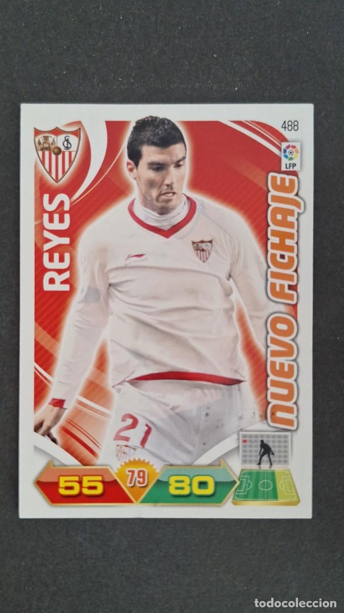 Cromos de F&uacute;tbol: L2 REYES SEVILLA F. C. 488 NUEVO FICHAJE PANINI ADRENALYN XL LIGA 2011/2012 11 12