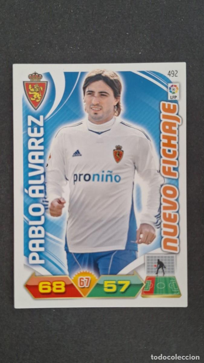 Cartes &agrave; collectionner de Football: L2 PABLO ALVAREZ REAL ZARAGOZA 492 NUEVO FICHAJE PANINI ADRENALYN XL LIGA 2011/2012 11 12