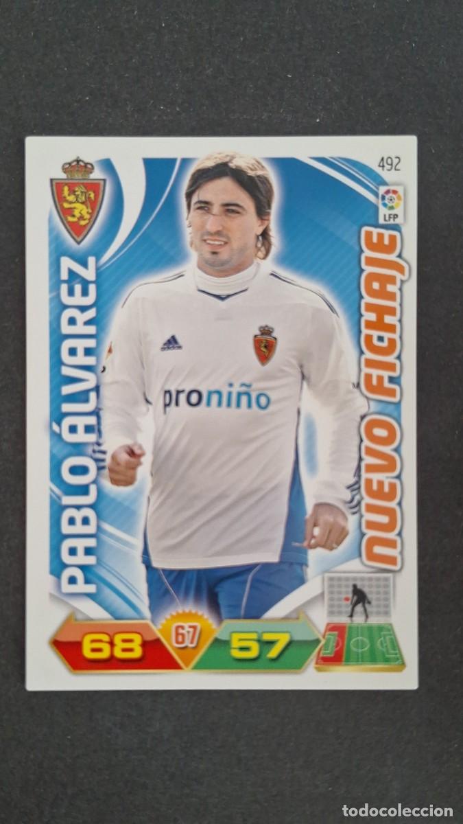 Cartes &agrave; collectionner de Football: L2 PABLO ALVAREZ REAL ZARAGOZA 492 NUEVO FICHAJE PANINI ADRENALYN XL LIGA 2011/2012 11 12