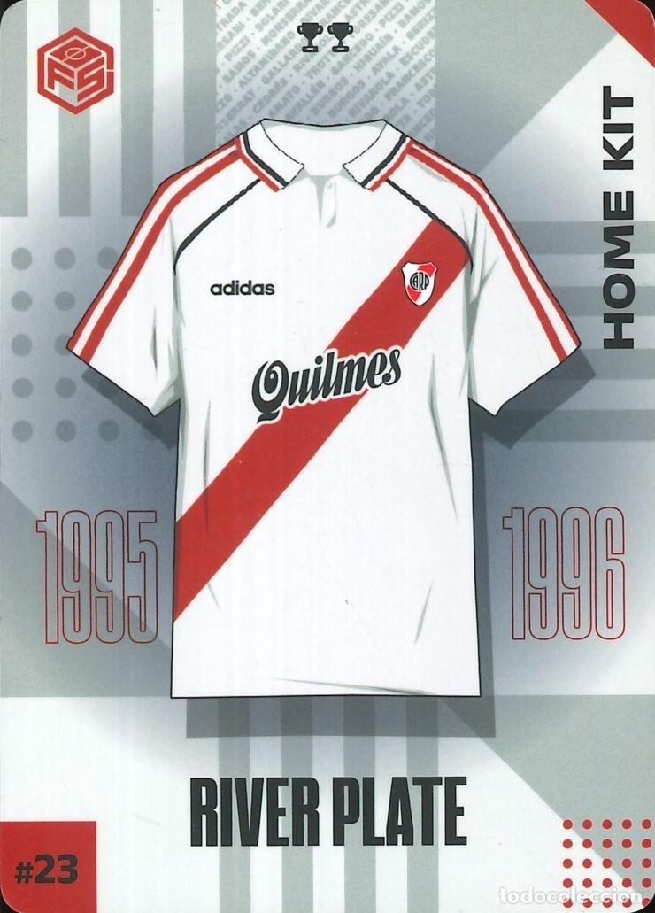 Cartes &agrave; collectionner de Football: FUTBOL - 2024 - CAMISETAS FUTBOL SORPRESA - 23 - RIVER PLATE - RETRO COLLECTION