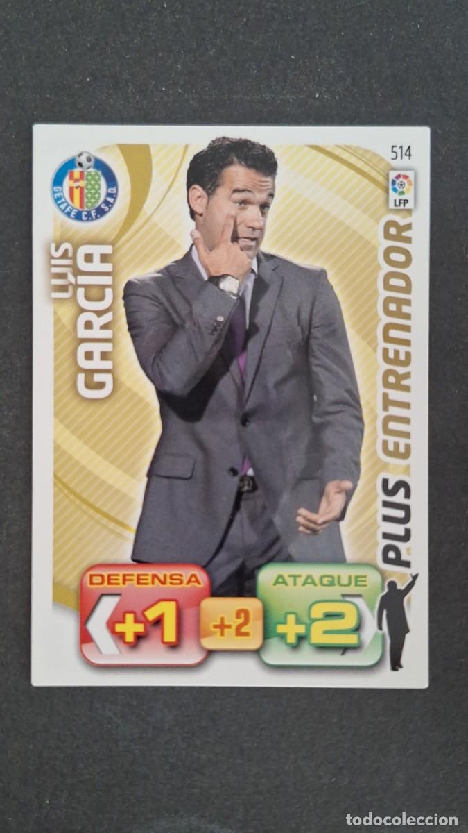 Fu&szlig;ball-Sticker: L2 LUIS GARCIA GETAFE C. F. 514 PLUS ENTRENADOR PANINI ADRENALYN XL LIGA 2011/2012 11 12