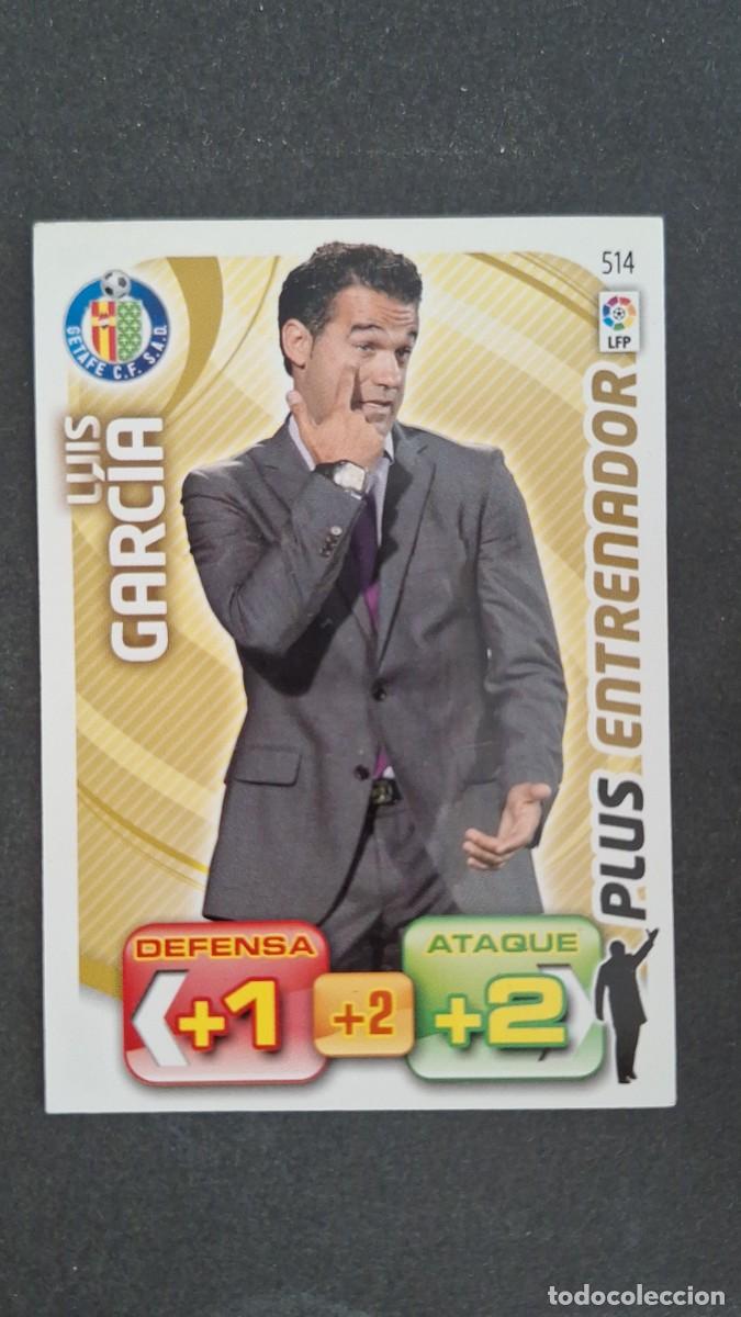 Fu&szlig;ball-Sticker: L2 LUIS GARCIA GETAFE C. F. 514 PLUS ENTRENADOR PANINI ADRENALYN XL LIGA 2011/2012 11 12