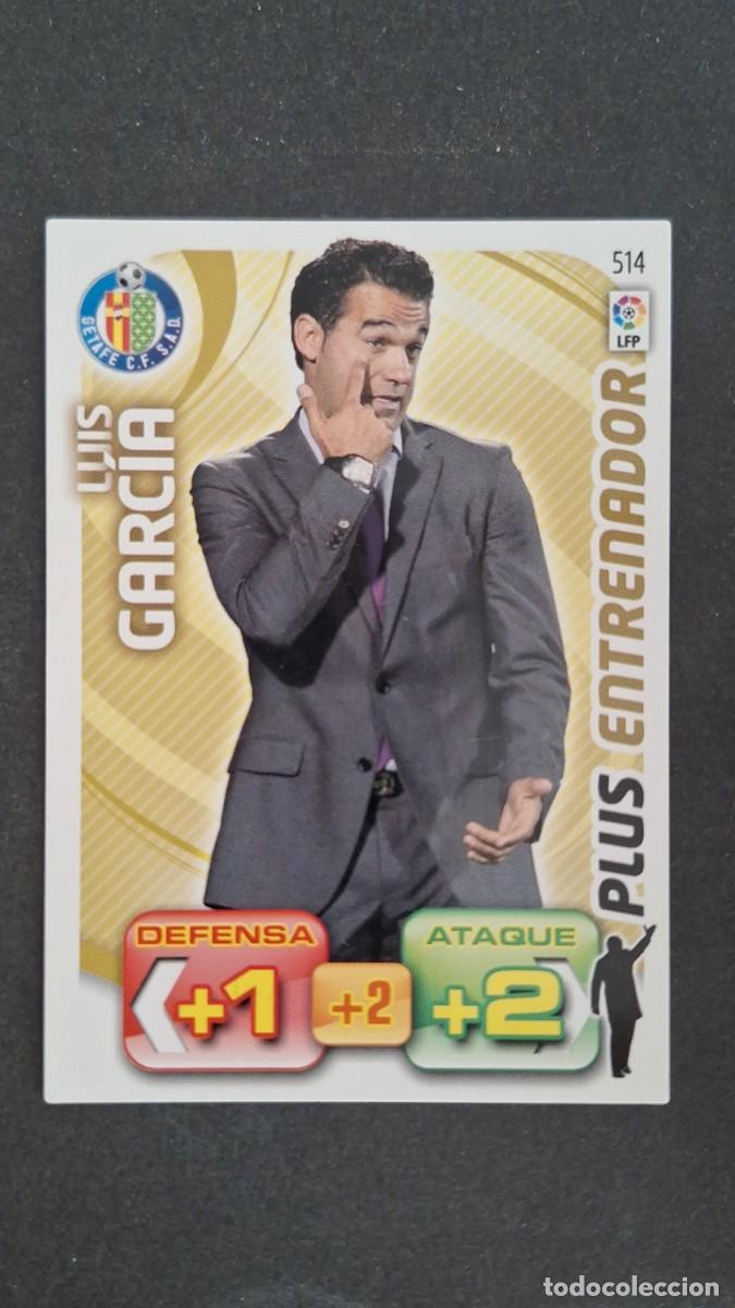 Fu&szlig;ball-Sticker: L2 LUIS GARCIA GETAFE C. F. 514 PLUS ENTRENADOR PANINI ADRENALYN XL LIGA 2011/2012 11 12