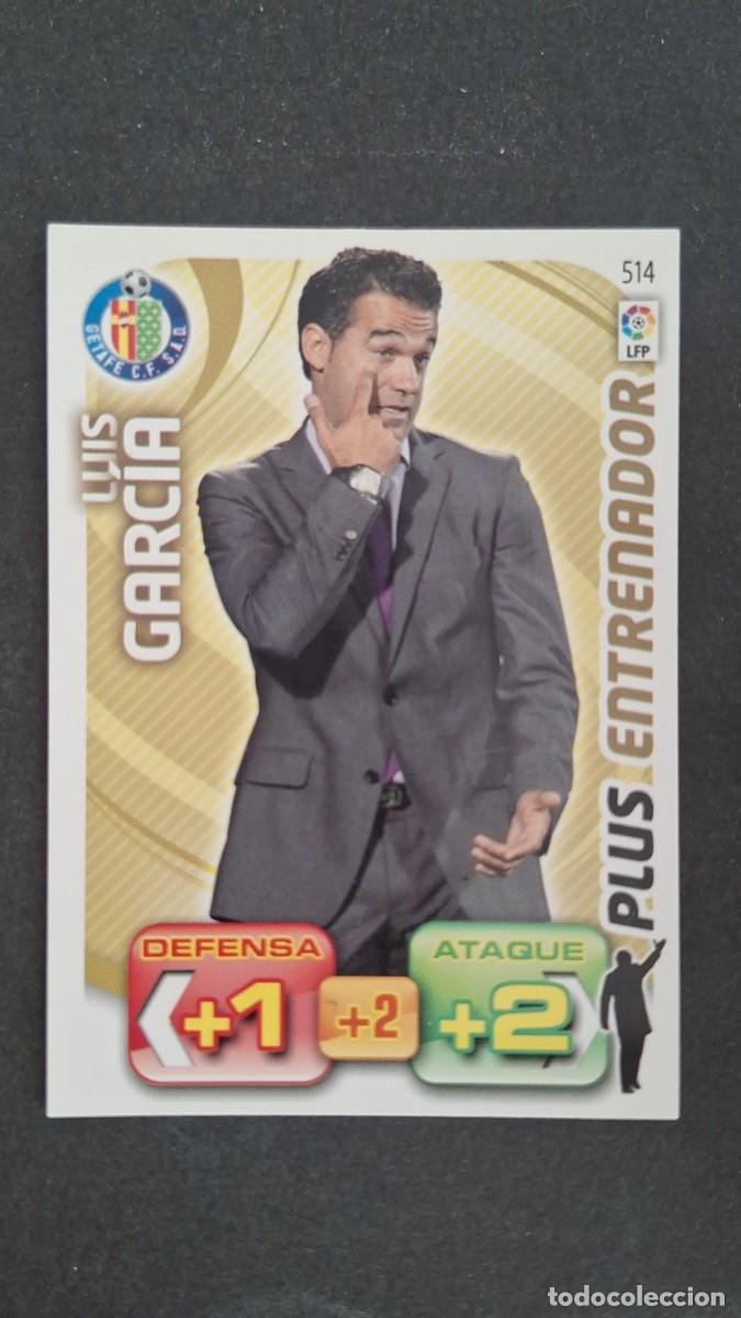 Fu&szlig;ball-Sticker: L2 LUIS GARCIA GETAFE C. F. 514 PLUS ENTRENADOR PANINI ADRENALYN XL LIGA 2011/2012 11 12