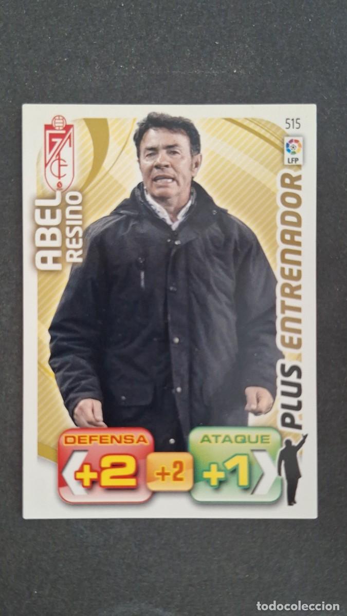 Fu&szlig;ball-Sticker: L2 ABEL RESINO GRANADA C. F. 515 PLUS ENTRENADOR PANINI ADRENALYN XL LIGA 2011/2012 11 12