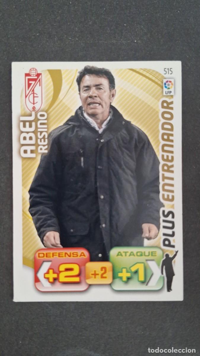 Fu&szlig;ball-Sticker: L2 ABEL RESINO GRANADA C. F. 515 PLUS ENTRENADOR PANINI ADRENALYN XL LIGA 2011/2012 11 12