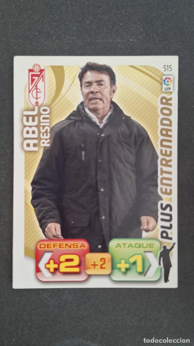 Fu&szlig;ball-Sticker: L2 ABEL RESINO GRANADA C. F. 515 PLUS ENTRENADOR PANINI ADRENALYN XL LIGA 2011/2012 11 12