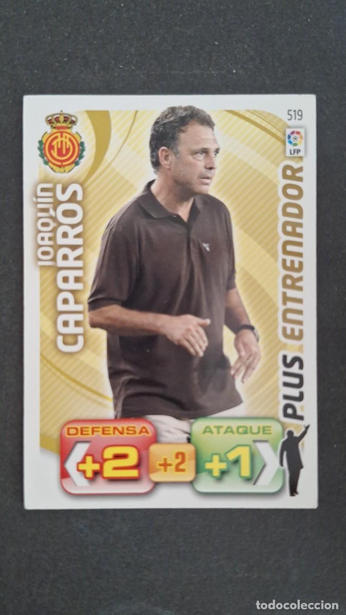Cromos de F&uacute;tbol: L2 JOAQUIN CAPARROS R. C. D. MALLORCA 519 PLUS ENTRENADOR PANINI ADRENALYN XL LIGA 2011/2012 11 12