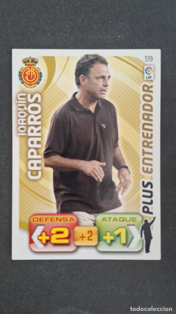 Cromos de F&uacute;tbol: L2 JOAQUIN CAPARROS R. C. D. MALLORCA 519 PLUS ENTRENADOR PANINI ADRENALYN XL LIGA 2011/2012 11 12