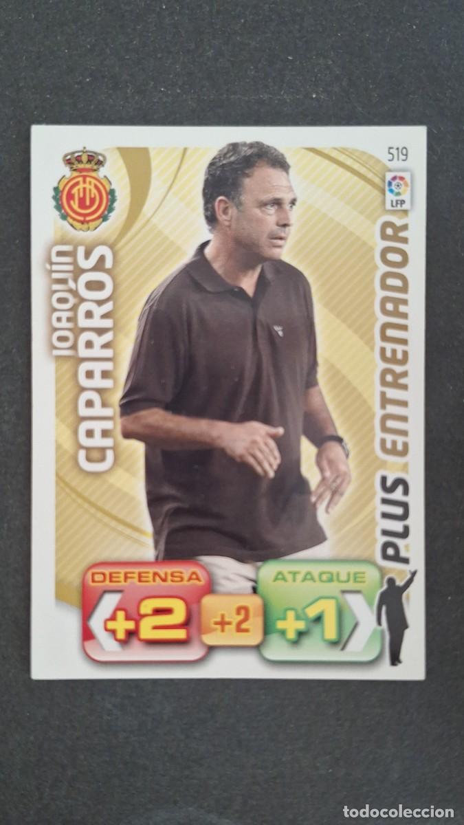 Cromos de F&uacute;tbol: L2 JOAQUIN CAPARROS R. C. D. MALLORCA 519 PLUS ENTRENADOR PANINI ADRENALYN XL LIGA 2011/2012 11 12
