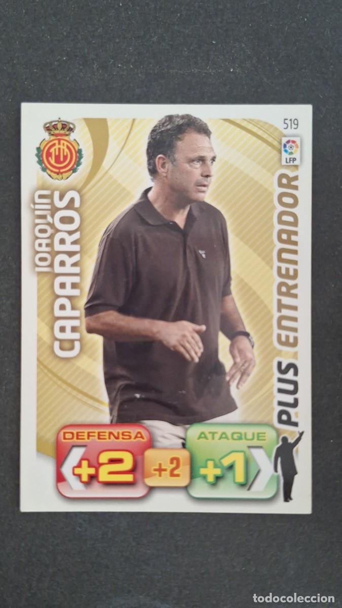 Cromos de F&uacute;tbol: L2 JOAQUIN CAPARROS R. C. D. MALLORCA 519 PLUS ENTRENADOR PANINI ADRENALYN XL LIGA 2011/2012 11 12