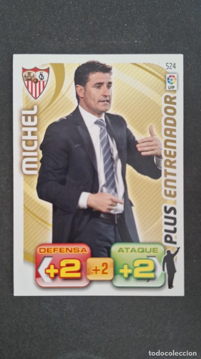 Cromos de Futebol: L2 MICHEL SEVILLA F. C. 524 PLUS ENTRENADOR PANINI ADRENALYN XL LIGA 2011/2012 11 12