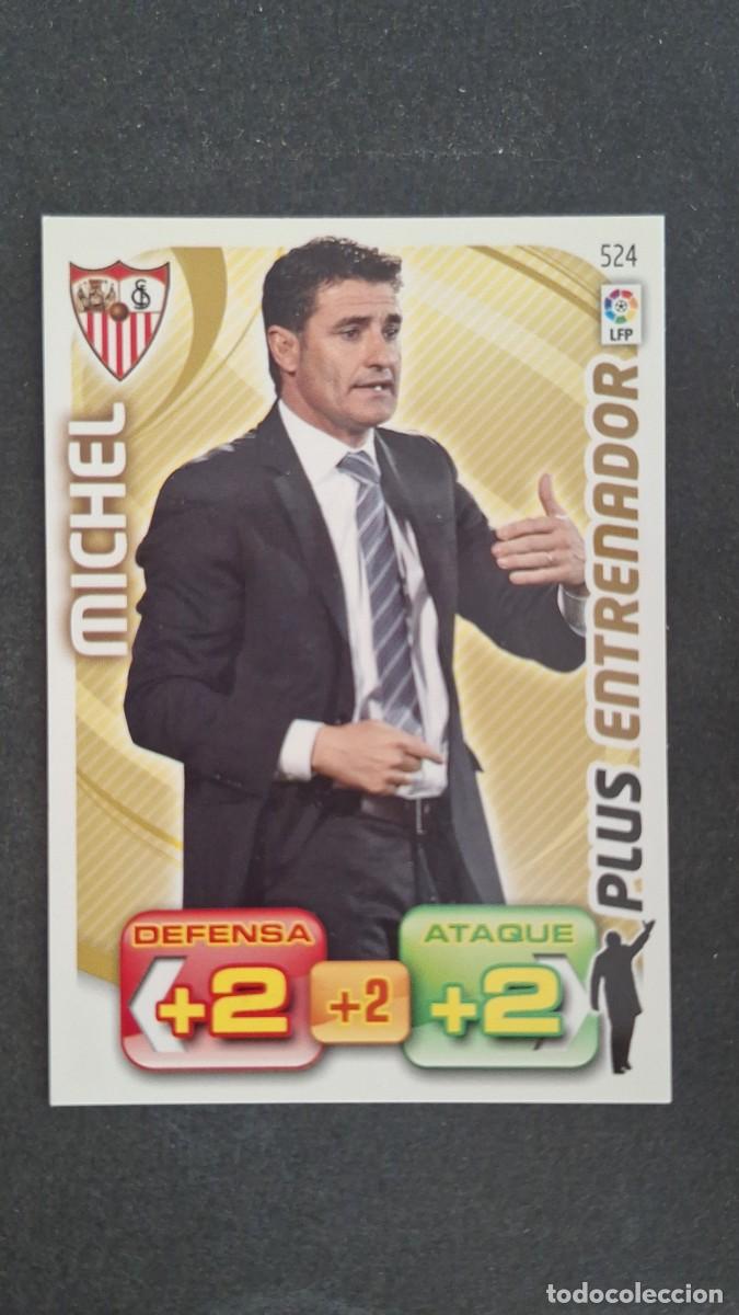 Cromos de Futebol: L2 MICHEL SEVILLA F. C. 524 PLUS ENTRENADOR PANINI ADRENALYN XL LIGA 2011/2012 11 12