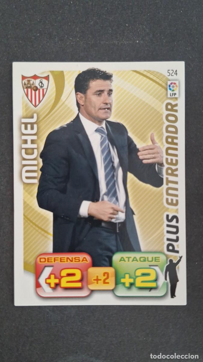 Cromos de Futebol: L2 MICHEL SEVILLA F. C. 524 PLUS ENTRENADOR PANINI ADRENALYN XL LIGA 2011/2012 11 12