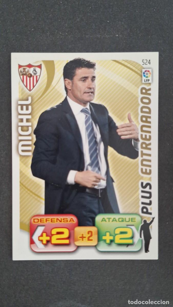 Cromos de Futebol: L2 MICHEL SEVILLA F. C. 524 PLUS ENTRENADOR PANINI ADRENALYN XL LIGA 2011/2012 11 12