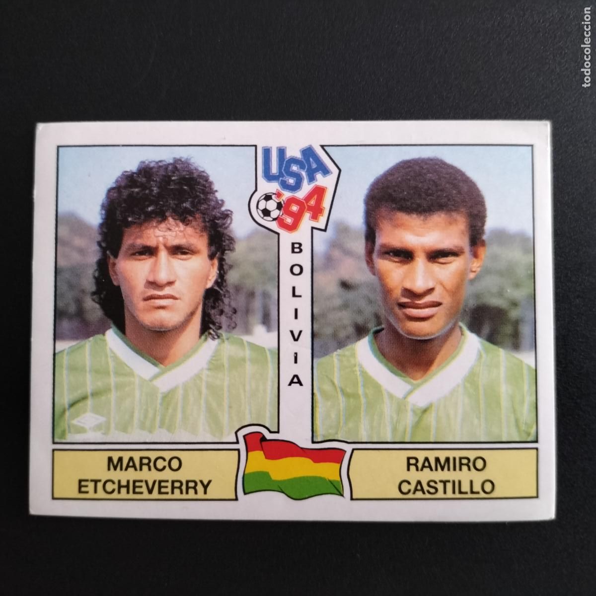 Cromos de F&uacute;tbol: 231 MARCO ETCHEVERRY RAMIRO CASTILLO BOLIVIA CROMOS WORLD CUP MUNDIAL FUTBOL USA 94 U.S.A. 1994
