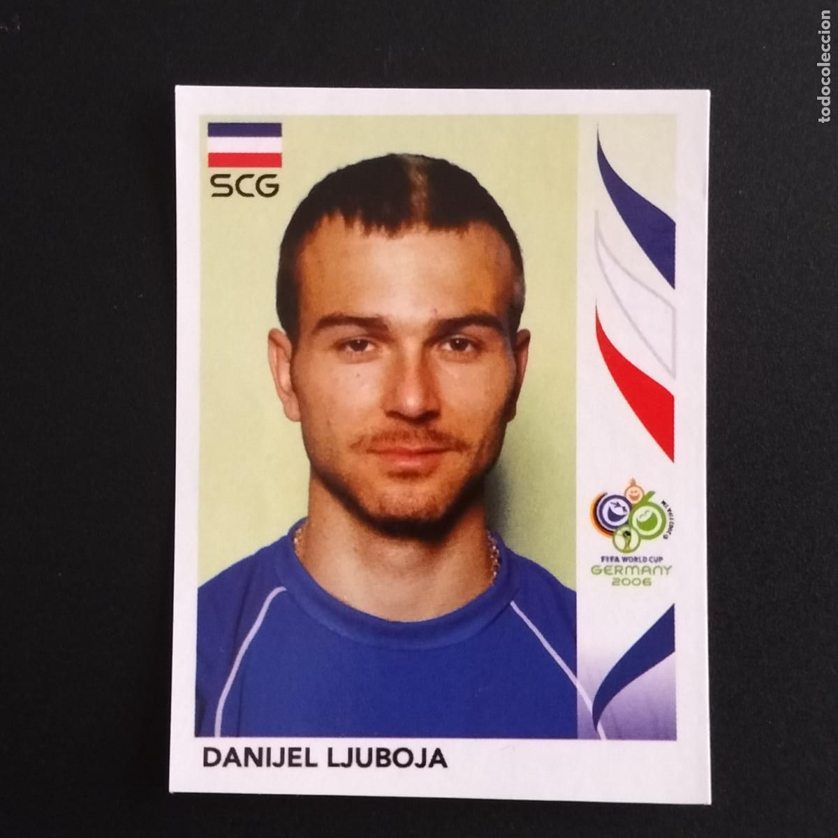 Cromos de F&uacute;tbol: 223 LJUBOJA SERBIA MONTENEGRO CROMOS ALBUM FIFA WORLD CUP GERMANY 2006 MUNDIAL ALEMANIA PANINI