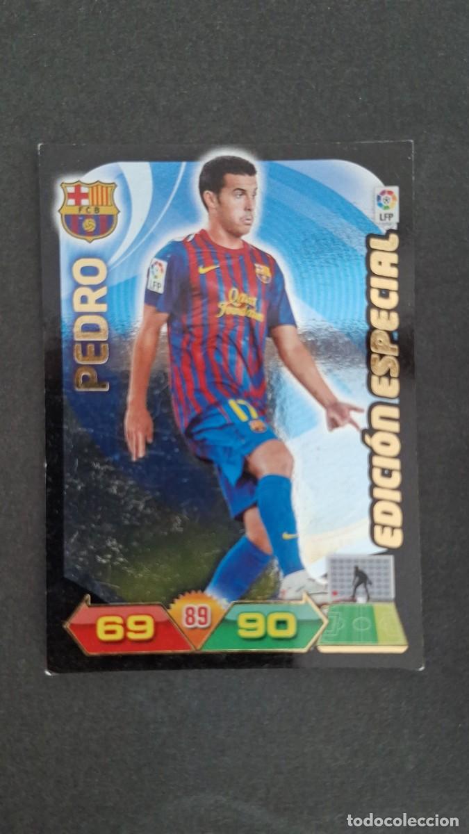 Cromos de F&uacute;tbol: L2 PEDRO F. C. BARCELONA EDICION ESPECIAL PANINI ADRENALYN XL LIGA 2011/2012 11 12