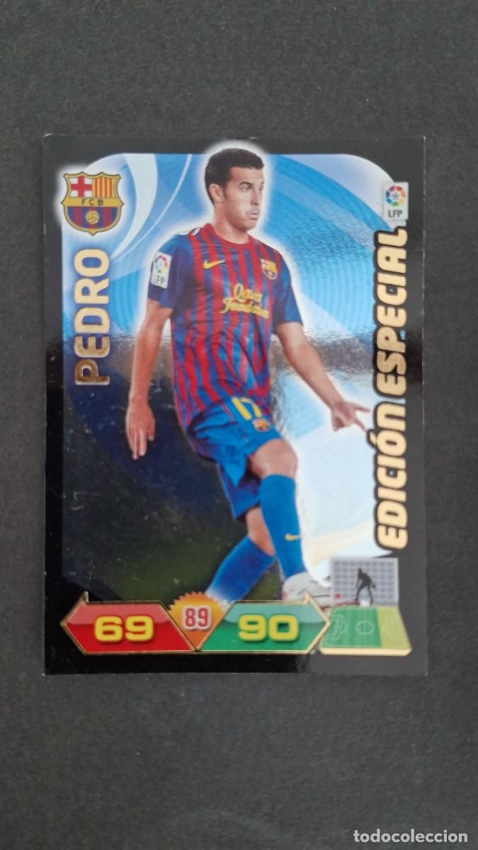 Cromos de F&uacute;tbol: L2 PEDRO F. C. BARCELONA EDICION ESPECIAL PANINI ADRENALYN XL LIGA 2011/2012 11 12