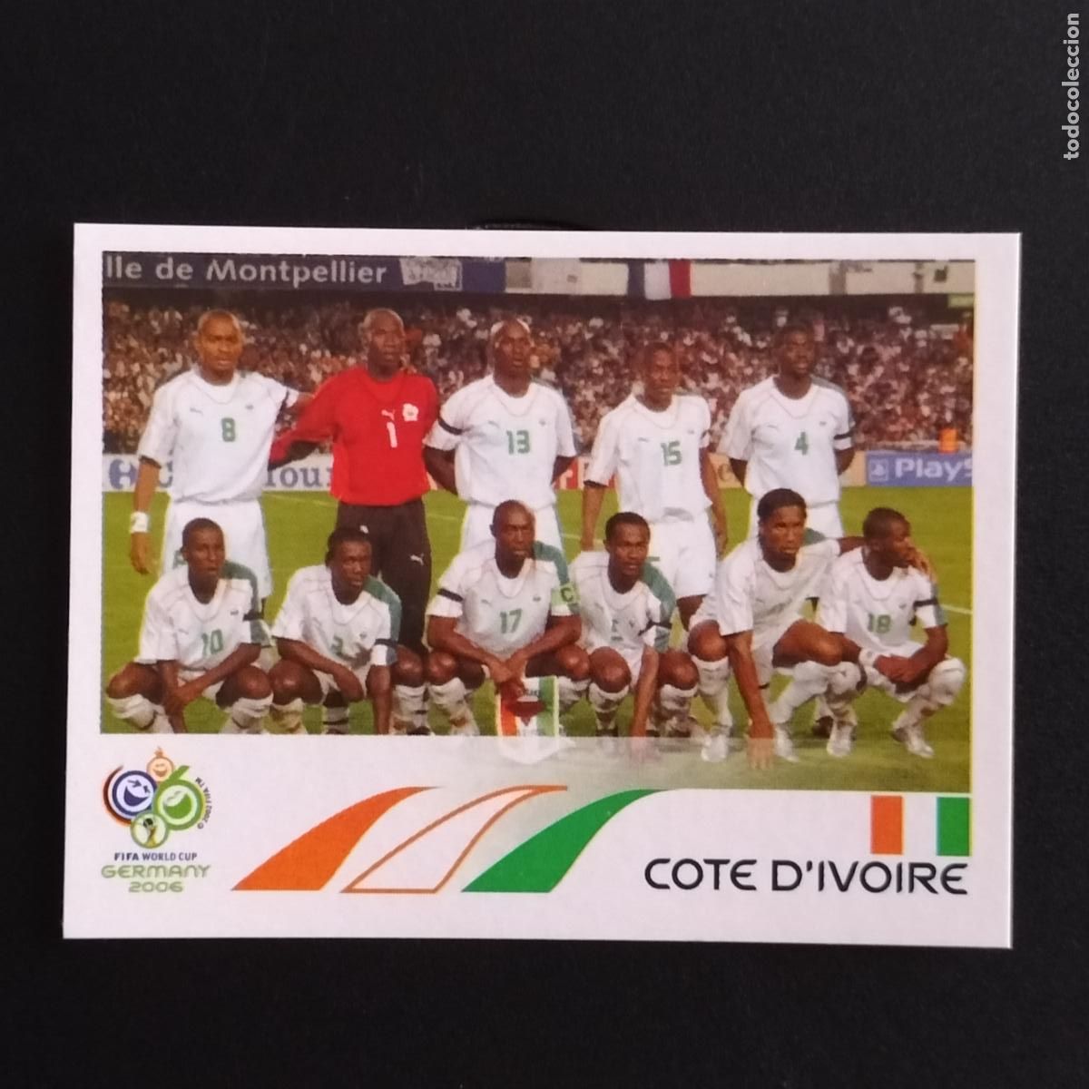 Cromos de F&uacute;tbol: 188 SELECCION EQUIPO COSTA DE MARFIL CROMOS FIFA WORLD CUP GERMANY 2006 MUNDIAL ALEMANIA PANINI