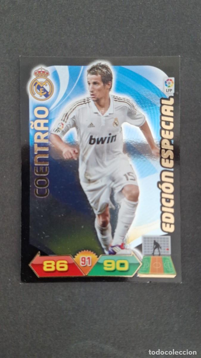 Cromos de F&uacute;tbol: L2 COENTRAO REAL MADRID EDICION ESPECIAL PANINI ADRENALYN XL LIGA 2011/2012 11 12