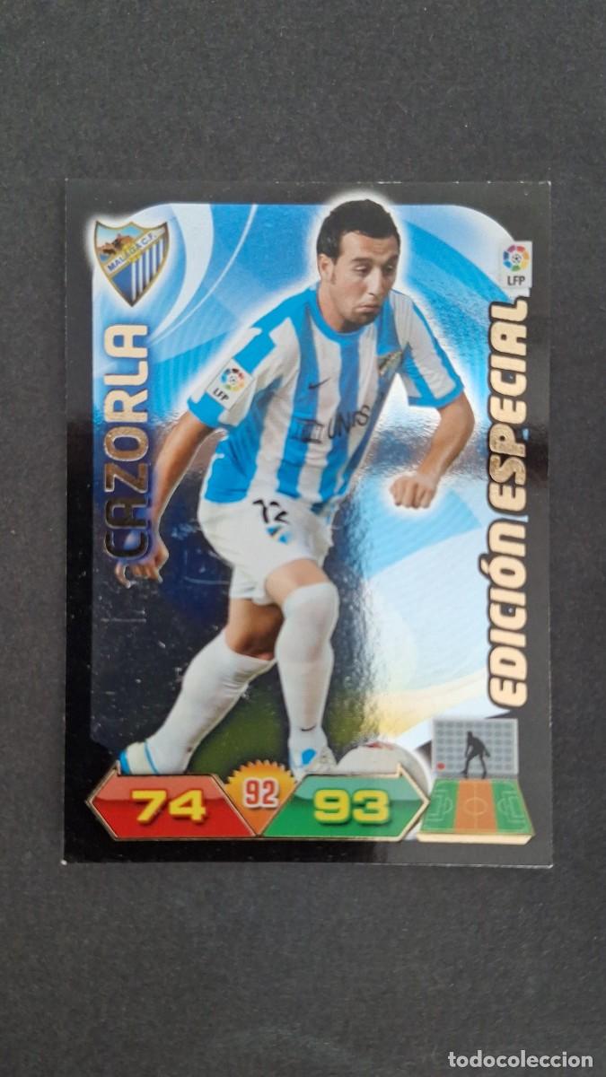 Cromos de F&uacute;tbol: L2 CAZORLA MALAGA C. F. EDICION ESPECIAL PANINI ADRENALYN XL LIGA 2011/2012 11 12