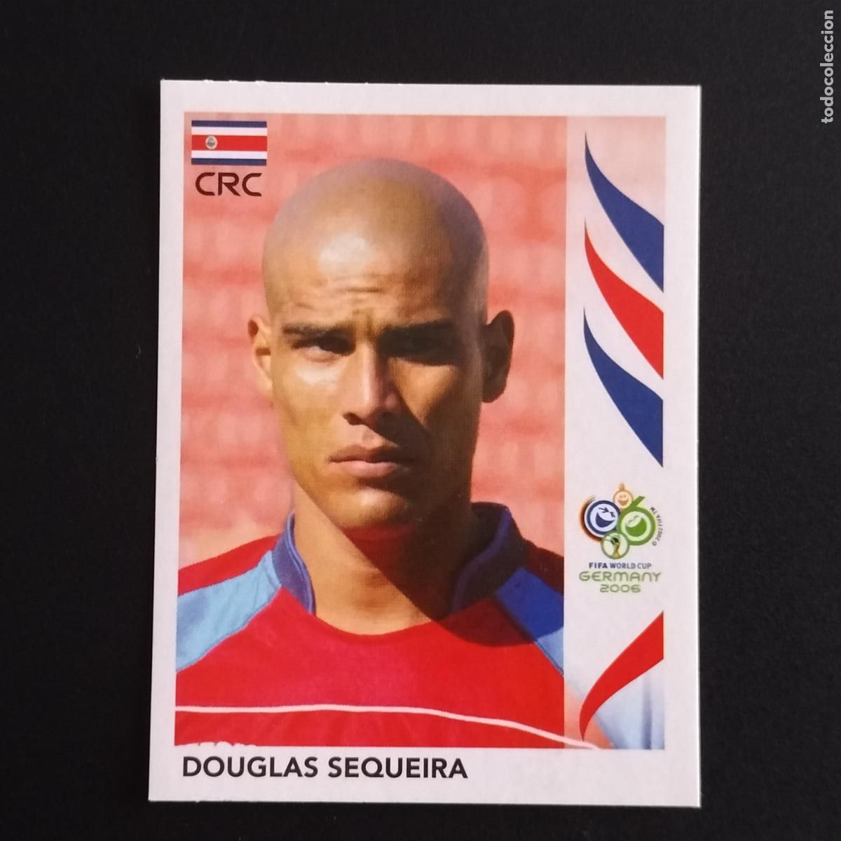 Cromos de F&uacute;tbol: 43 DOUGLAS SEQUEIRA COSTA RICA CROMOS FIFA WORLD CUP GERMANY 2006 MUNDIAL ALEMANIA PANINI