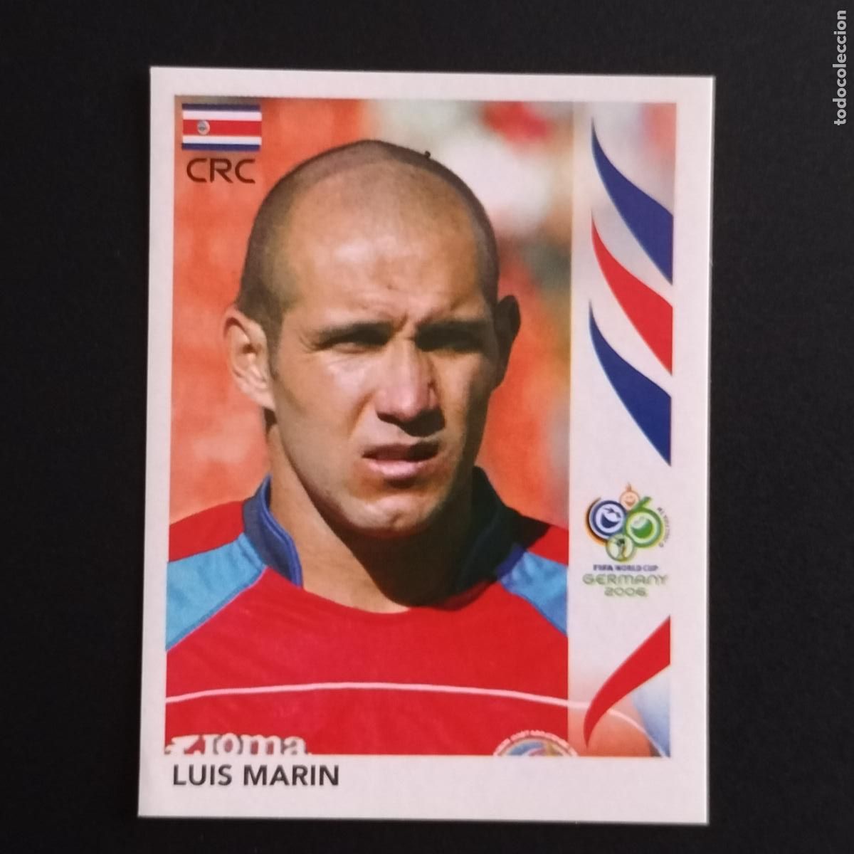Cromos de F&uacute;tbol: 41 LUIS MARIN COSTA RICA CROMOS FIFA WORLD CUP GERMANY 2006 MUNDIAL ALEMANIA PANINI