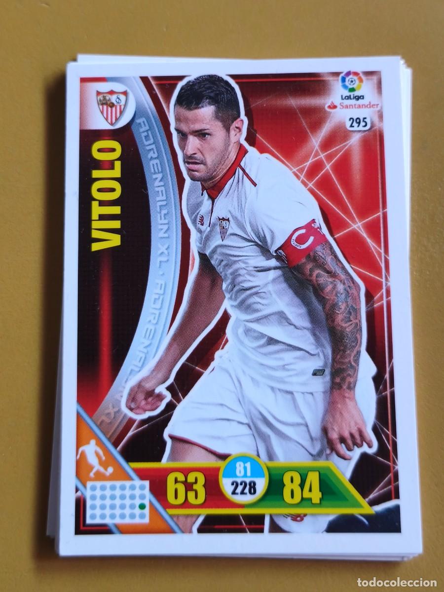 Cromos de f&uacute;tbol: vitolo, adrenalyn 2016 17 - Foto 1