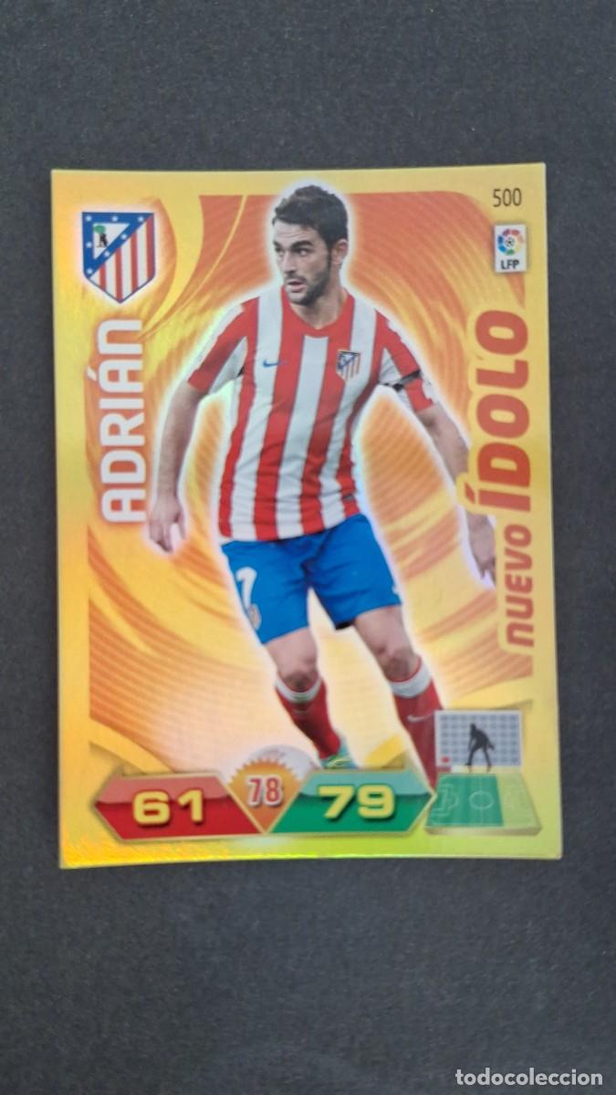 Cromos de F&uacute;tbol: L2 ADRIAN ATLETICO DE MADRID 500 NUEVO IDOLO PANINI ADRENALYN XL LIGA 2011/2012 11 12