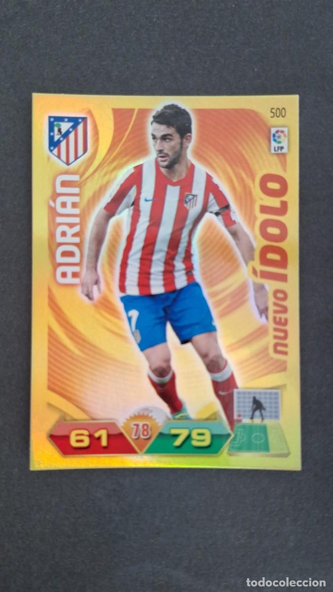 Cromos de F&uacute;tbol: L2 ADRIAN ATLETICO DE MADRID 500 NUEVO IDOLO PANINI ADRENALYN XL LIGA 2011/2012 11 12