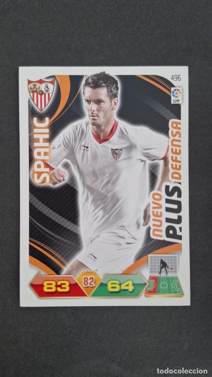Cromos de Futebol: L2 SPAHIC SEVILLA F. C. 496 NUEVO PLUS DEFENSA PANINI ADRENALYN XL LIGA 2011/2012 11 12