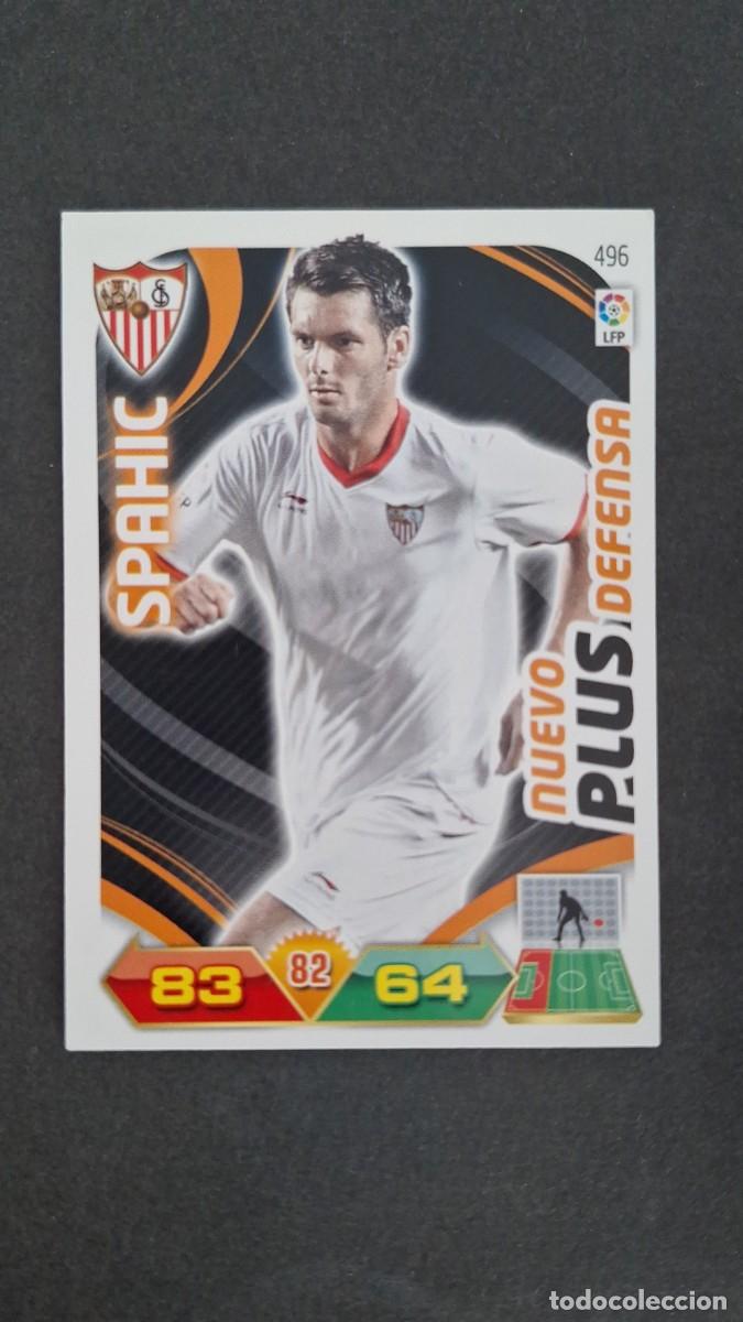Cromos de F&uacute;tbol: L2 SPAHIC SEVILLA F. C. 496 NUEVO PLUS DEFENSA PANINI ADRENALYN XL LIGA 2011/2012 11 12
