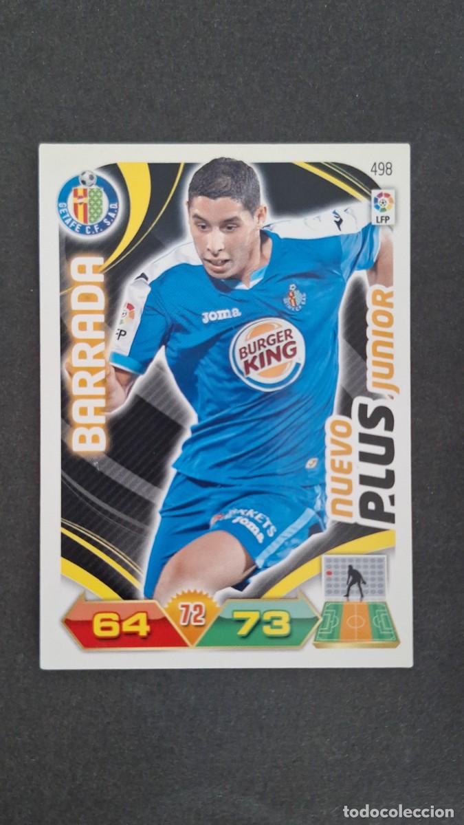 Cromos de F&uacute;tbol: L2 BARRADA GETAFE C. F. 498 NUEVO PLUS JUNIOR PANINI ADRENALYN XL LIGA 2011/2012 11 12